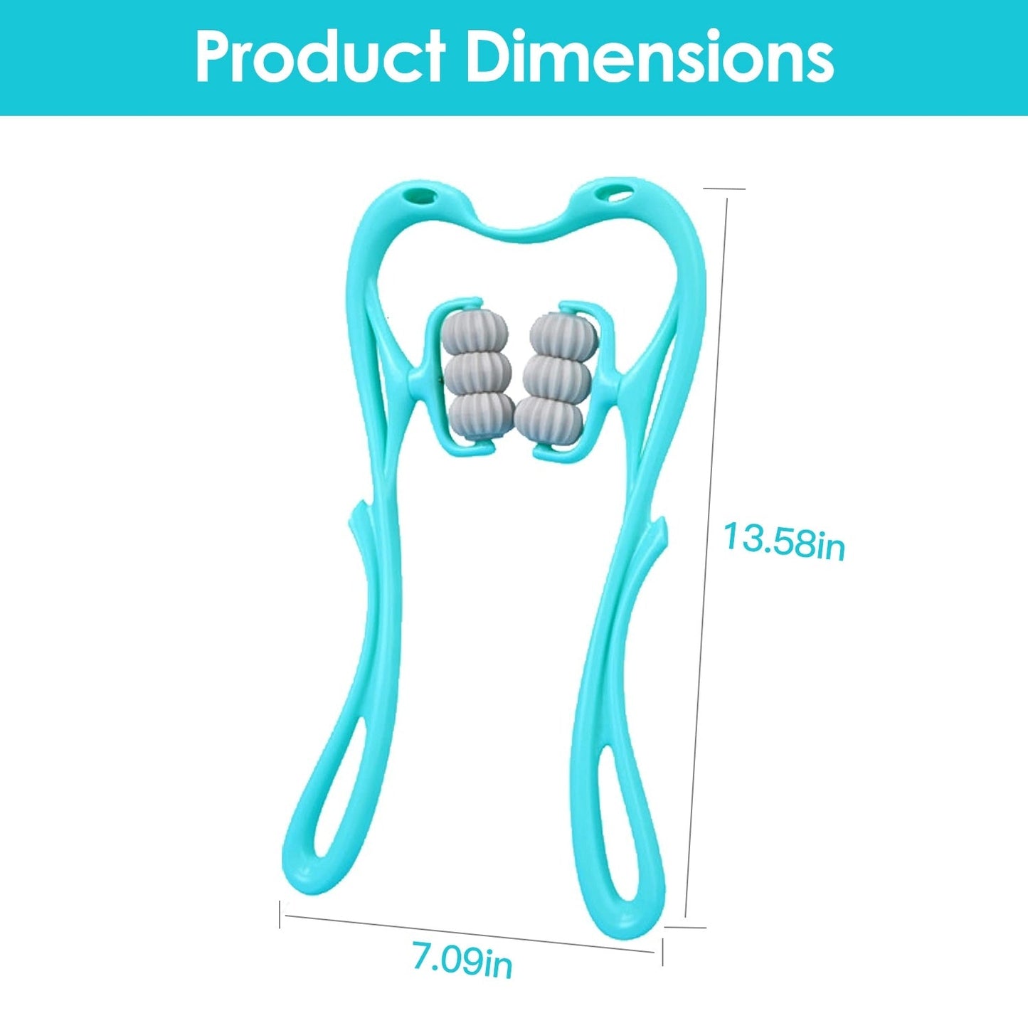 Acortix™360° Neck Roller Massager