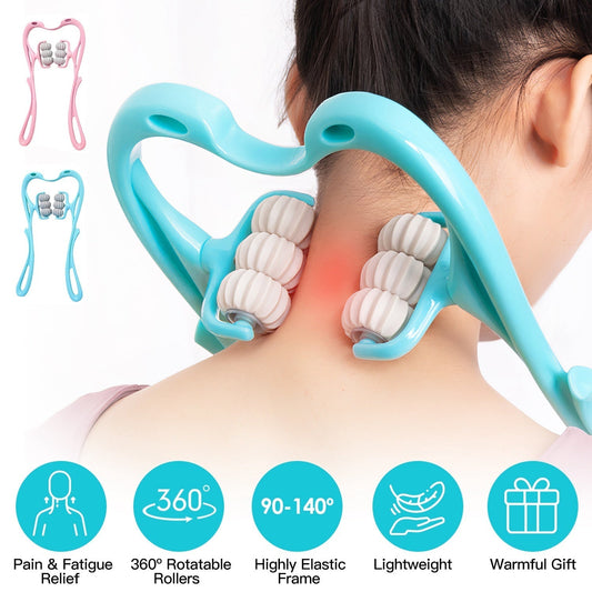 Acortix™360° Neck Roller Massager