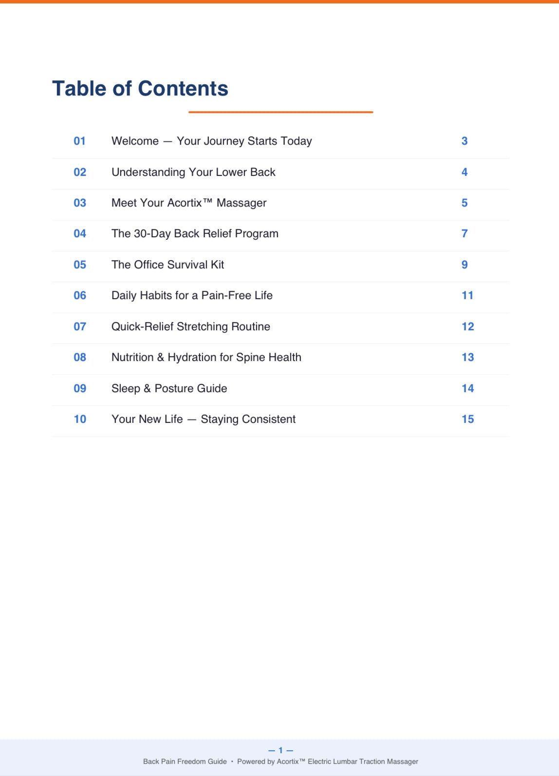 E-book “Back to Life: Your 30-Day Pain-Free Protocol”