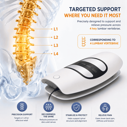 Acortix™Electric Lumbar Traction Massager