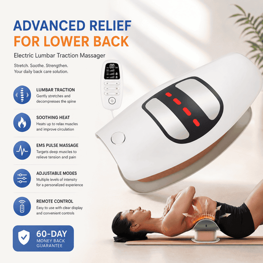 Acortix™Electric Lumbar Traction Massager