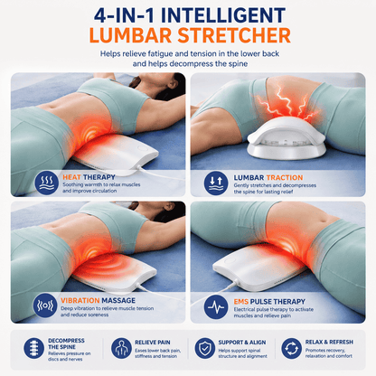 Acortix™Electric Lumbar Traction Massager