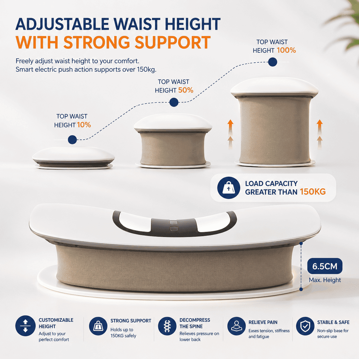 Acortix™Electric Lumbar Traction Massager