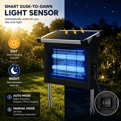 Acortix™Solar Bug Zapper