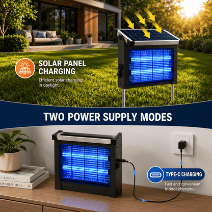 Acortix™Solar Bug Zapper