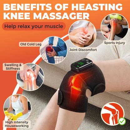 Acortix™Cordless Heated Knee & Shoulder Brace for Joint Support & Recovery