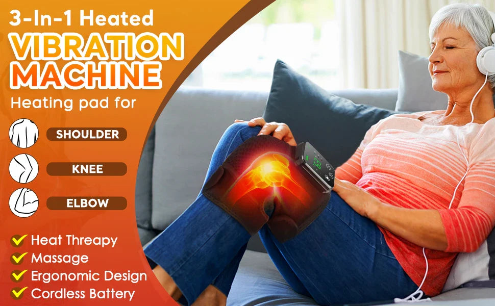 Acortix™Cordless Heated Knee & Shoulder Brace for Joint Support & Recovery