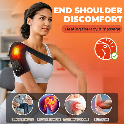 Acortix™Cordless Heated Knee & Shoulder Brace for Joint Support & Recovery