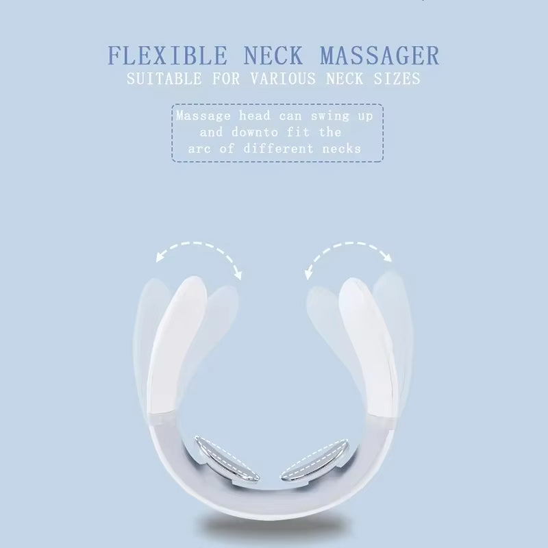 Acortix™Wireless Neck Massager with Heat & Cooling