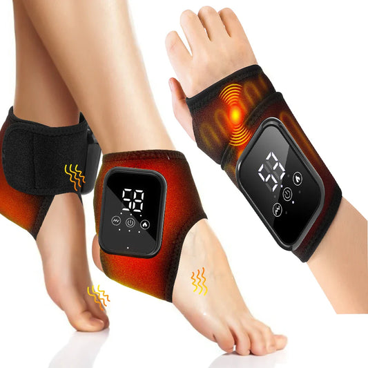 Acortix™Electric Ankle Brace with Heat & Vibration Massage