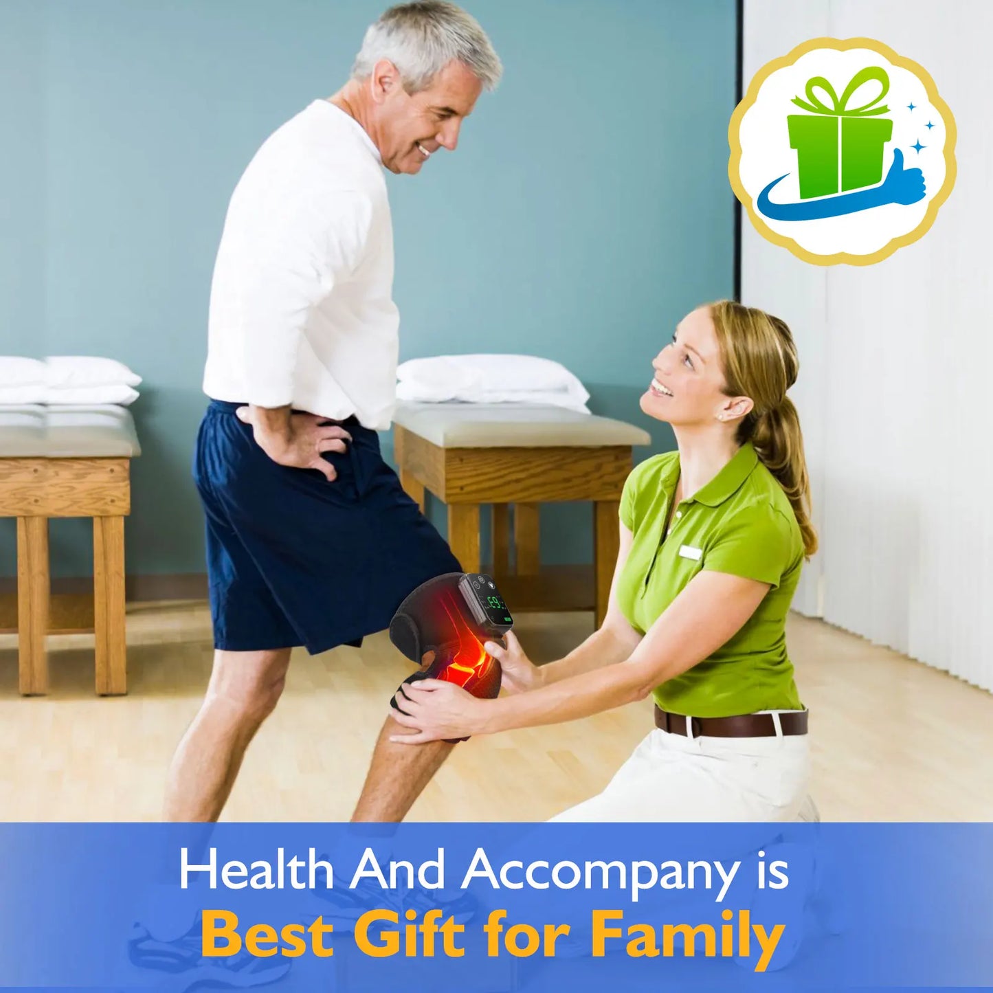 Acortix™Cordless Heated Knee & Shoulder Brace for Joint Support & Recovery