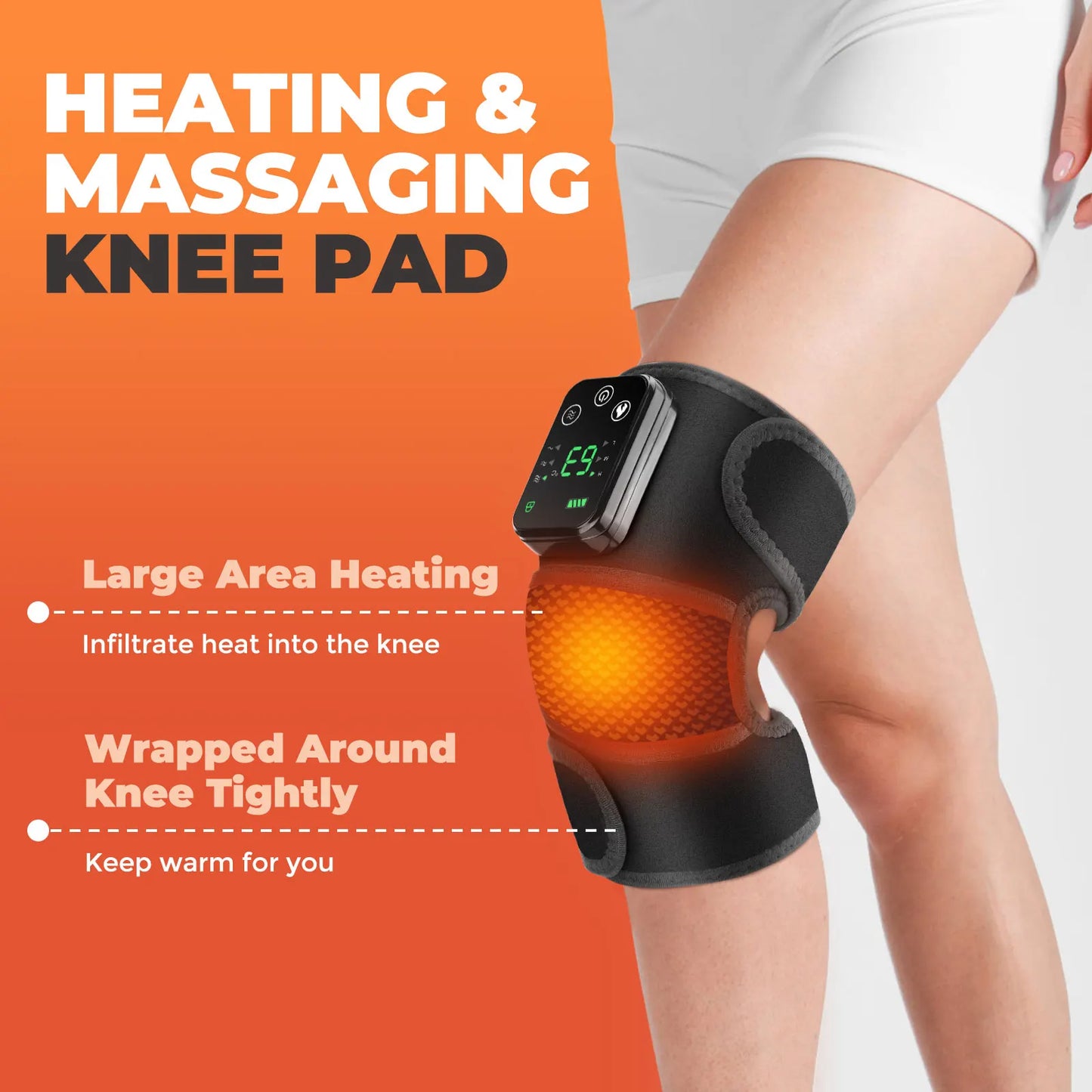 Acortix™Cordless Heated Knee & Shoulder Brace for Joint Support & Recovery