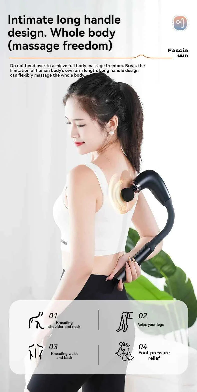 Acortix™Electric Massage Gun for Muscle Recovery